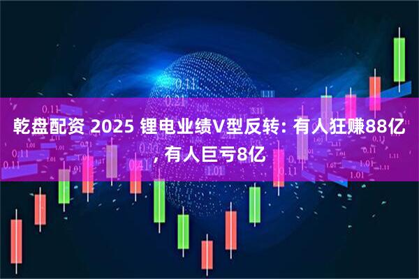 乾盘配资 2025 锂电业绩V型反转: 有人狂赚88亿, 有人巨亏8亿