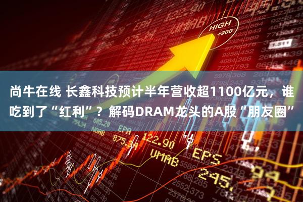 尚牛在线 长鑫科技预计半年营收超1100亿元，谁吃到了“红利”？解码DRAM龙头的A股“朋友圈”