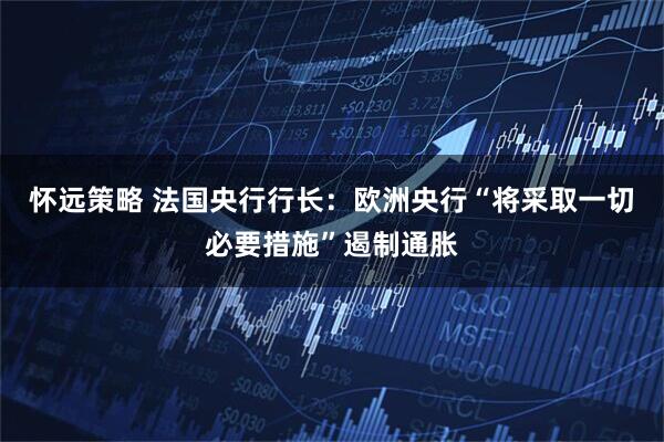 怀远策略 法国央行行长：欧洲央行“将采取一切必要措施”遏制通胀